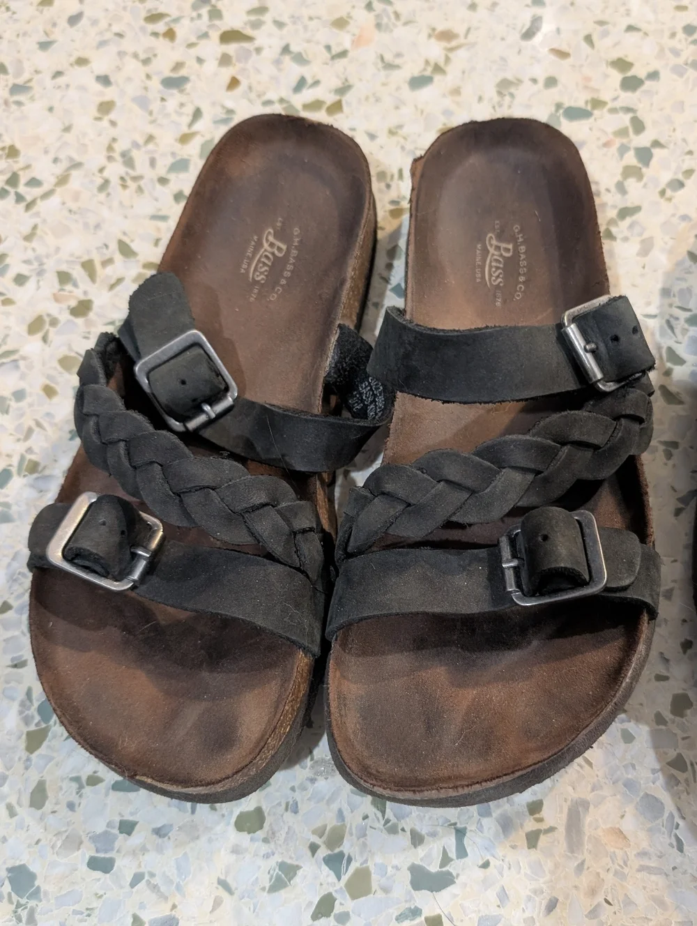 Bundle Of G.H.Bass Kiki Leather Sandals - Picture 4 of 5